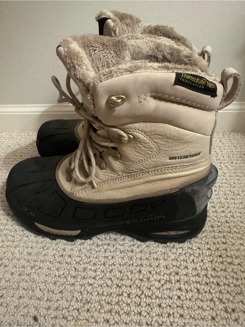 Salomon Scrambler FG TS Waterproof Thinsulate Snow Boot Size 7.5